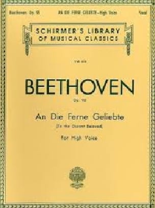 An Die Ferne Geliebte Opus 98 - BEETHOVEN - Partition - Mélodies