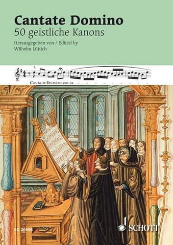Cantate Domino. Partition Chœur