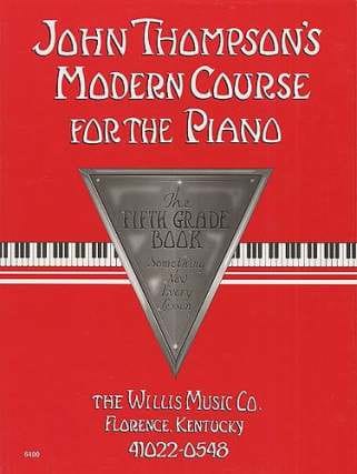 Modern Course for the Piano - Volume 5 John Thompson Partition Piano