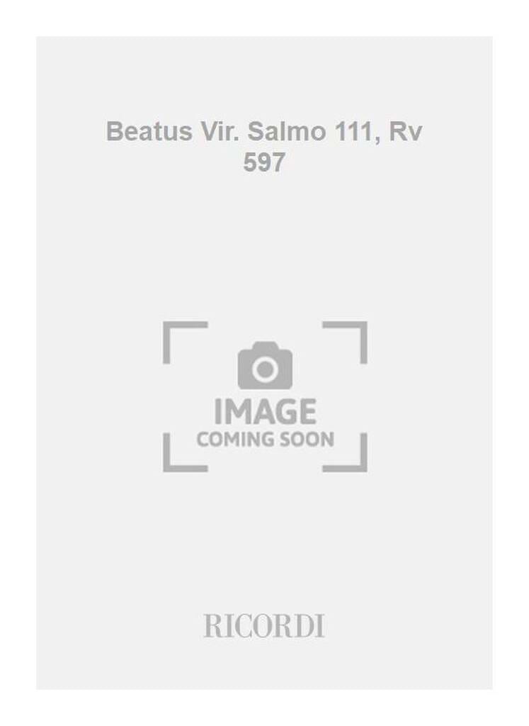 Beatus Vir Psaume 111. Set Choeur VIVALDI Partition Chœur
