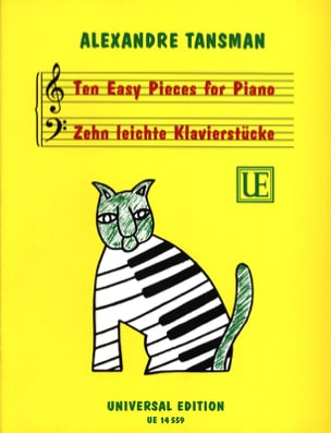 10 leichte Klavierstücke Alexandre Tansman Partition Piano
