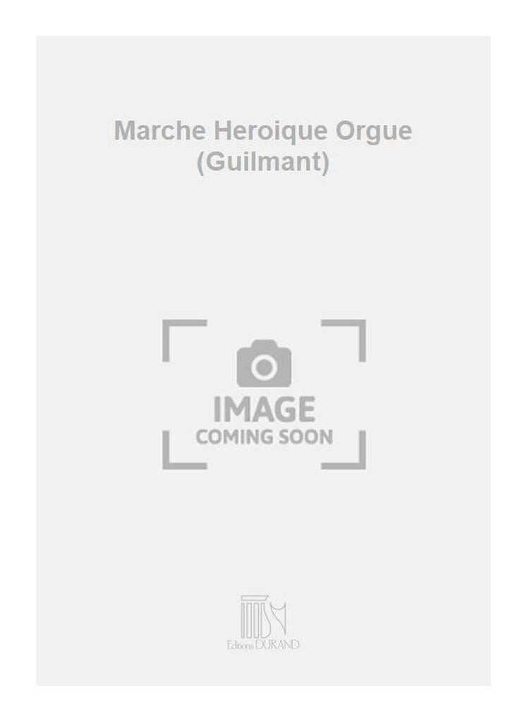 Marche Héroïque Op. 34. Orgue SAINT-SAËNS Partition Orgue