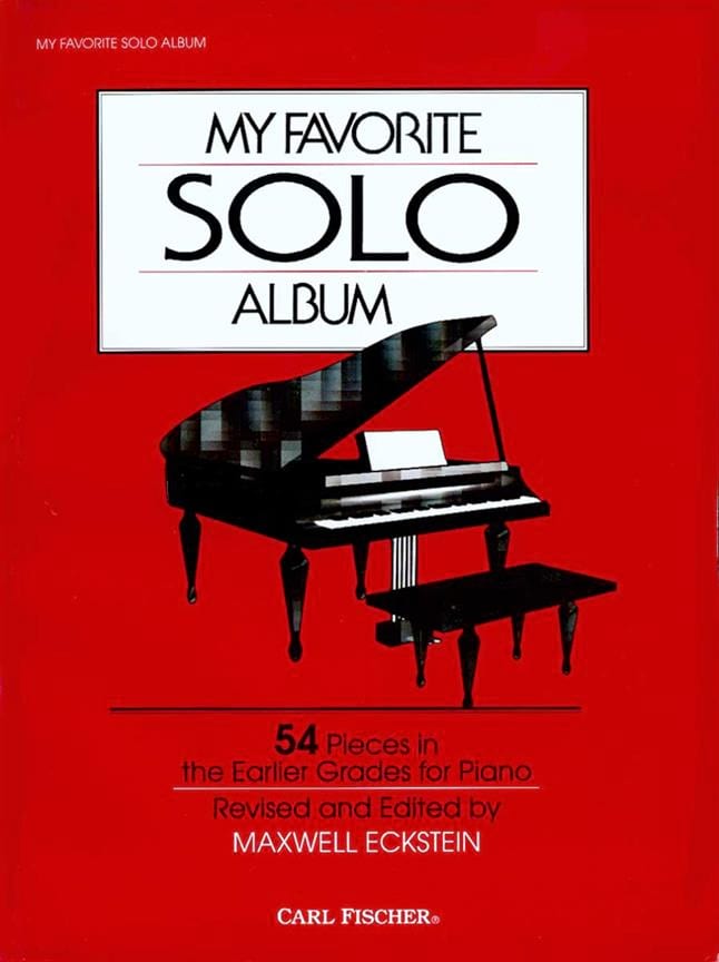 My Favorite Solo Album - Partition - Piano