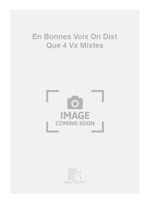 Florent Schmitt - On Dist Que, Op.91-1 4 Voix Mixtes - Partition - di-arezzo.fr