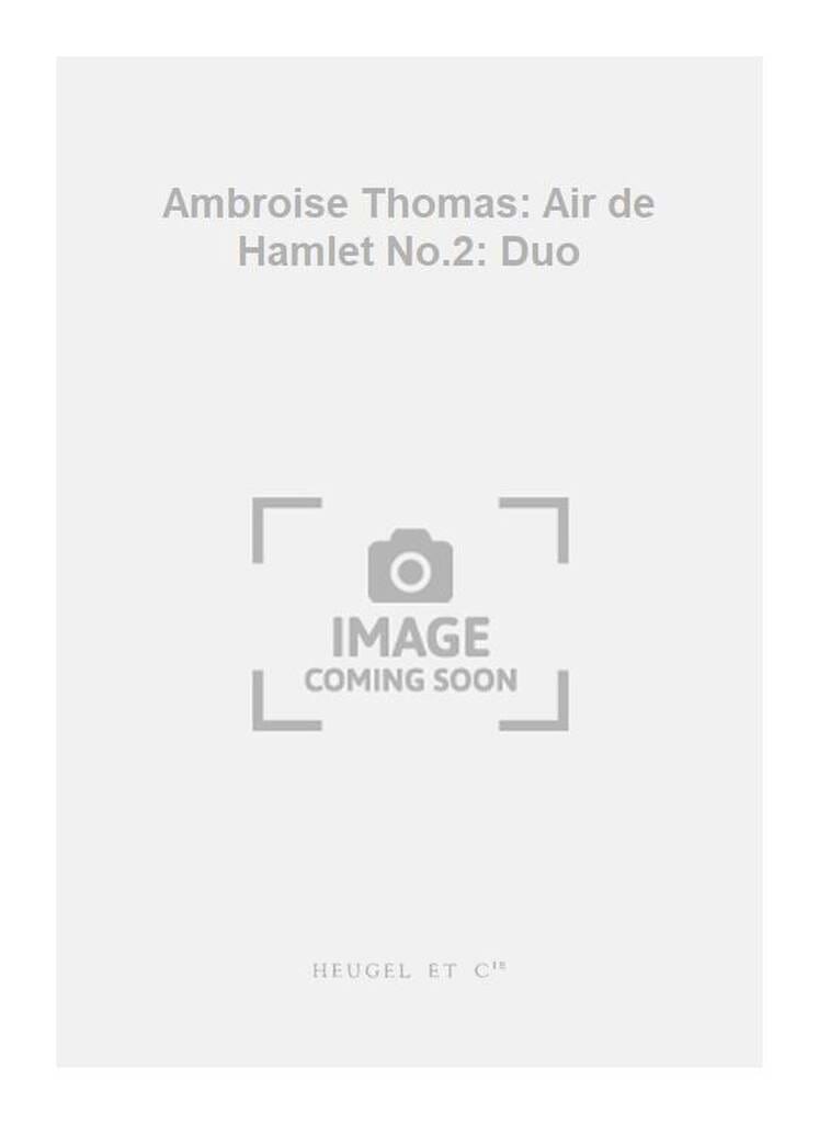 Pourquoi Détournez-Vous les Yeux. Hamlet - Ambroise Thomas - Partition