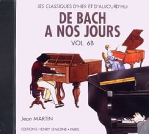 de Bach à nos Jours - Volume 6B - CD - Partition - Piano