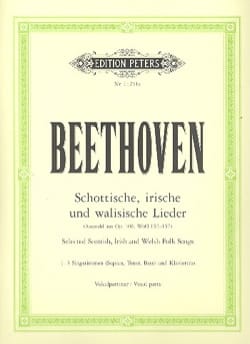 Schottische, Irische Und Walisische Lieder - BEETHOVEN - Partition