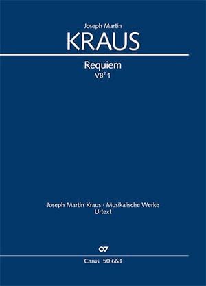 Requiem Joseph Martin Kraus Partition Chœur