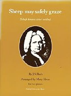 Sheep May Safely Graze. 2 Pianos BACH Partition Piano