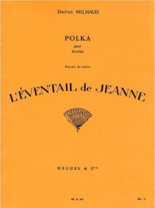 Polka MILHAUD Partition Piano