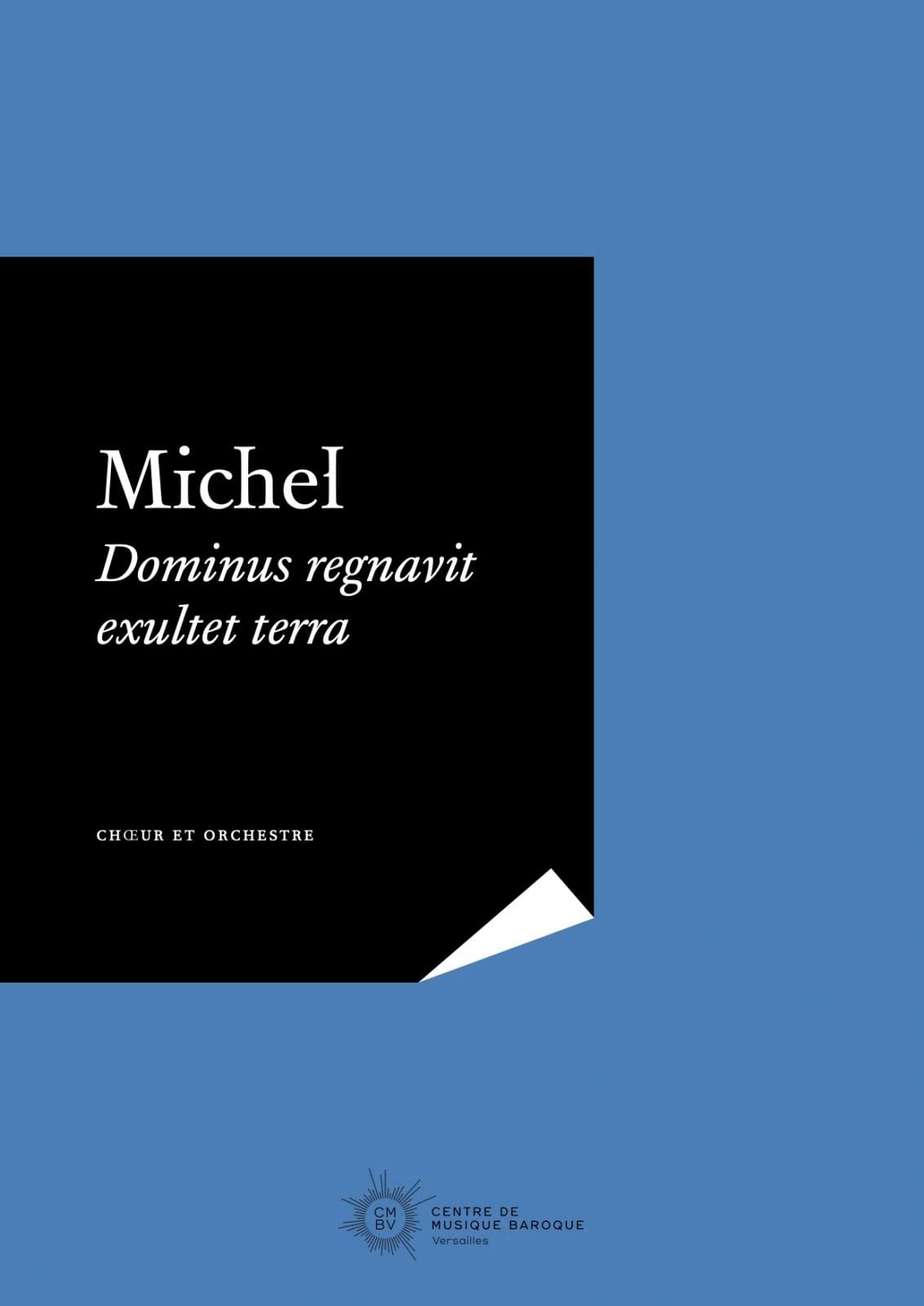 Dominus Regnavit Exultet Terra. Joseph Michel Partition Chœur