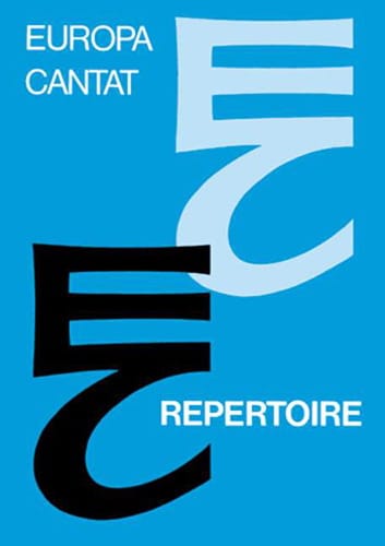Europa Cantat Repertoire Partition Chœur