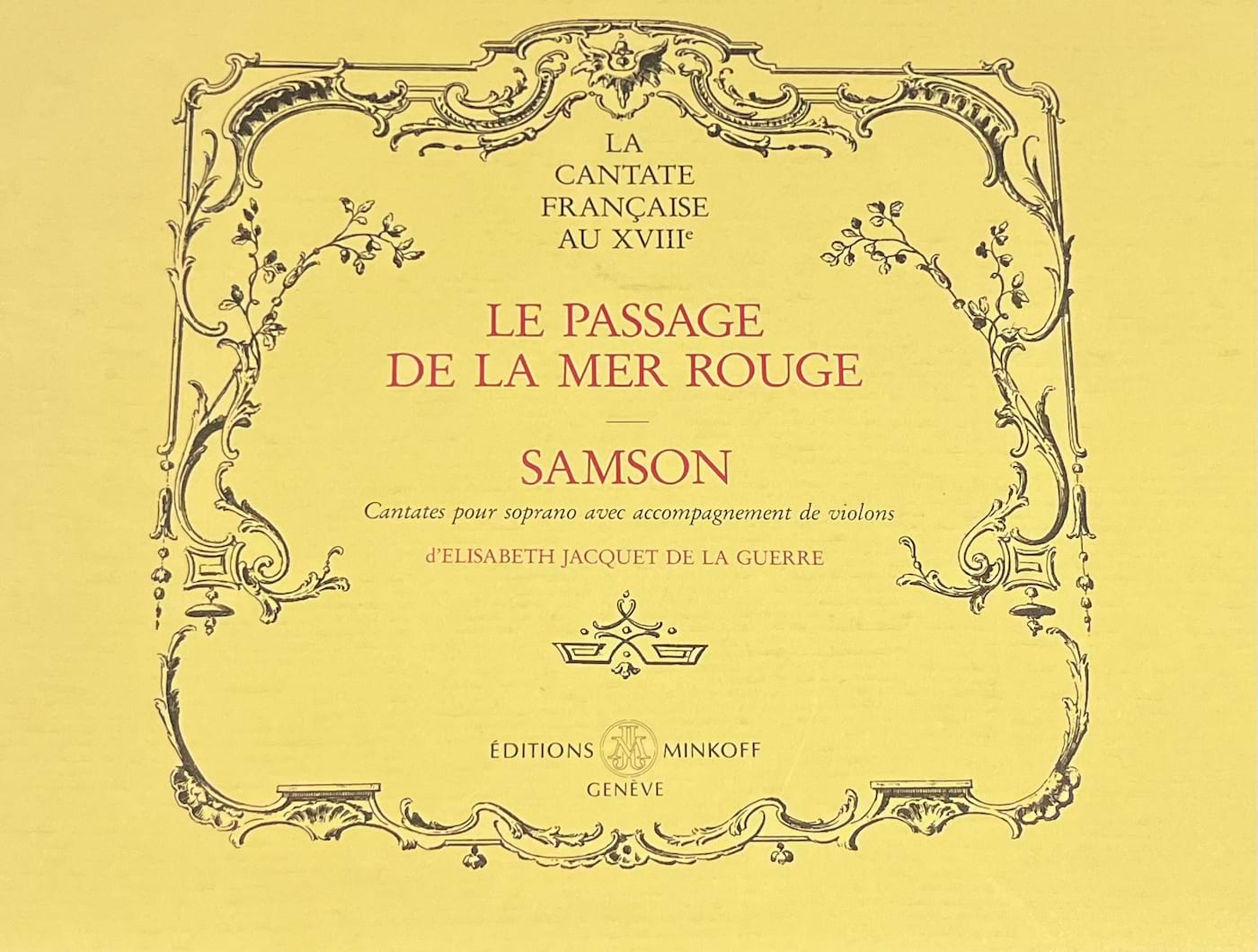 Le Passage de la Mer Rouge, Samson