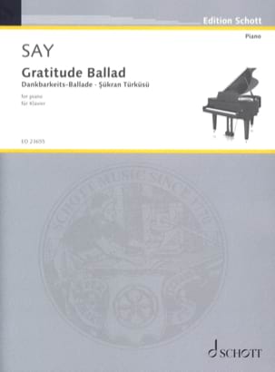 Parcourir les pages de Gratitude Ballad - Fazil Say - Partition - Piano