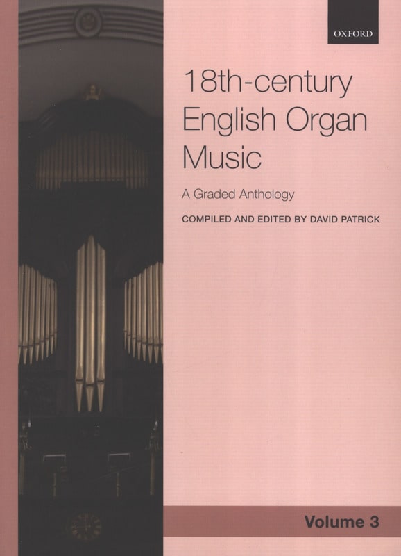 18th century english organ music. Volume 3 Partition Orgue