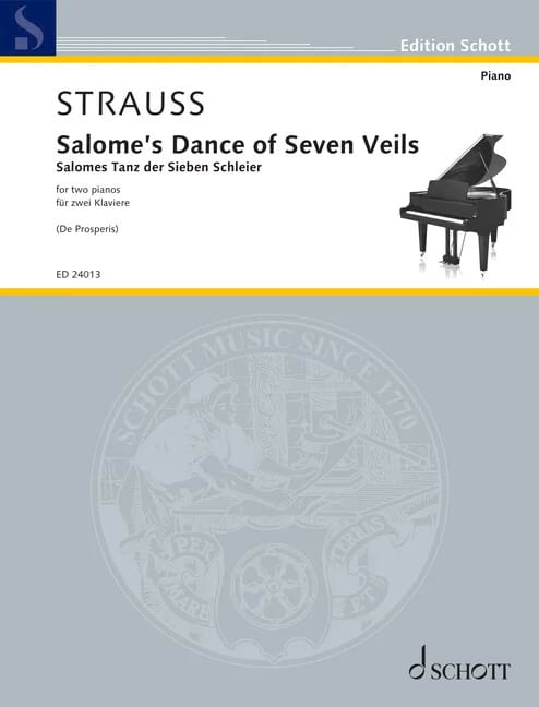 Salome's Dance of Seven Veils Richard Strauss Partition Piano