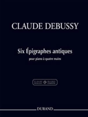 6 Epigraphes antiques - DEBUSSY - Partition - Piano