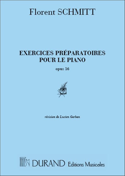 Exercices Préparatoires. Opus 16 Alois Schmitt Partition Piano