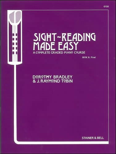 Sight Reading Made Easy 8 Bradley / Tobin Partition Piano