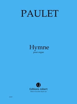Hymne Vincent Paulet Partition Orgue