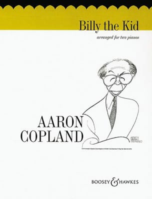 Billy The Kid. 2 Pianos COPLAND Partition Piano
