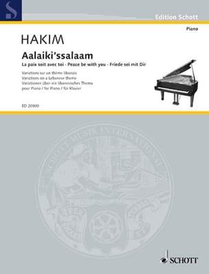 Aalaiki'ssalaam Naji Hakim Partition Piano