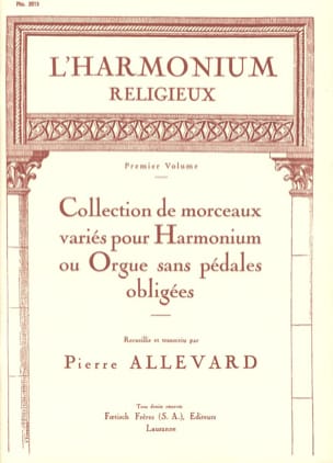 L' Harmonium Religieux Volume 1 Partition Orgue