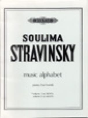 Music Alphabet Volume 1. 4 Mains Soulima Stravinski Partition Piano