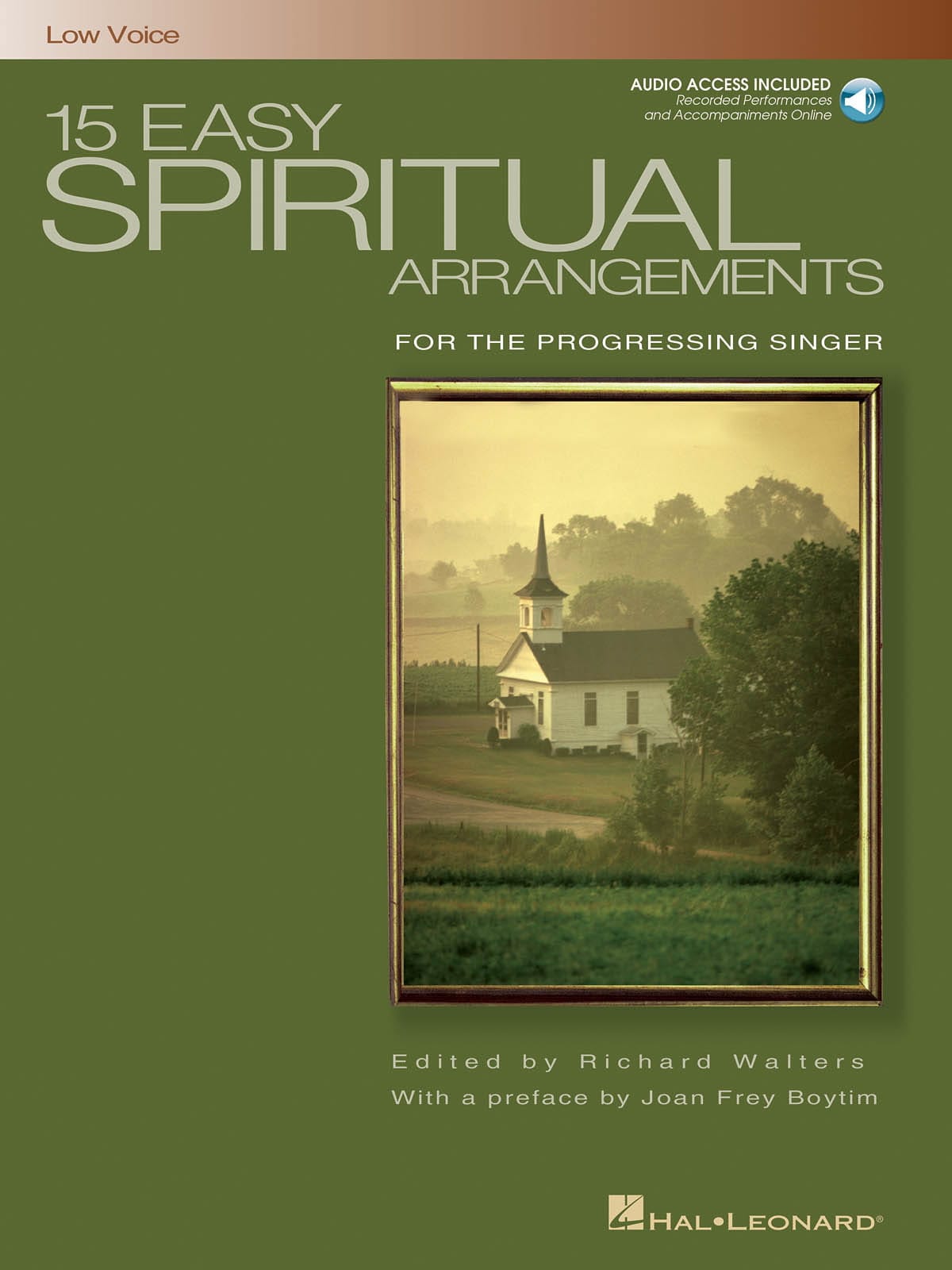 15 Easy Spiritual Arrangements. Voix Grave Partition Recueils