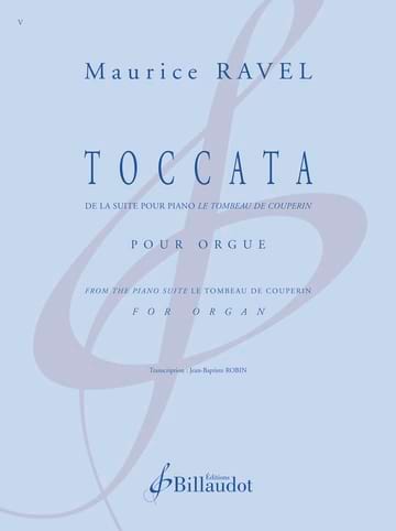Toccata - RAVEL - Partition - Orgue