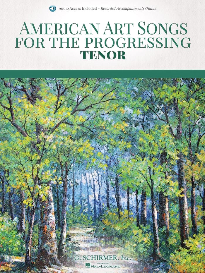 American Art Songs for the progressing. Tenor Partition Recueils