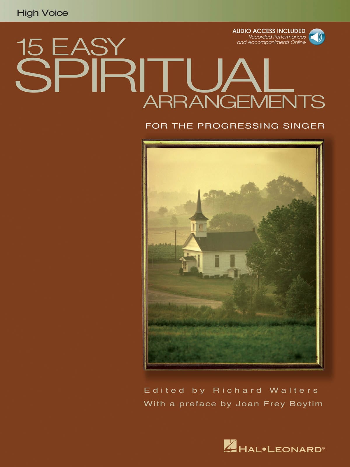 15 Easy Spirituals Arrangements. Voix Haute Partition Mélodies