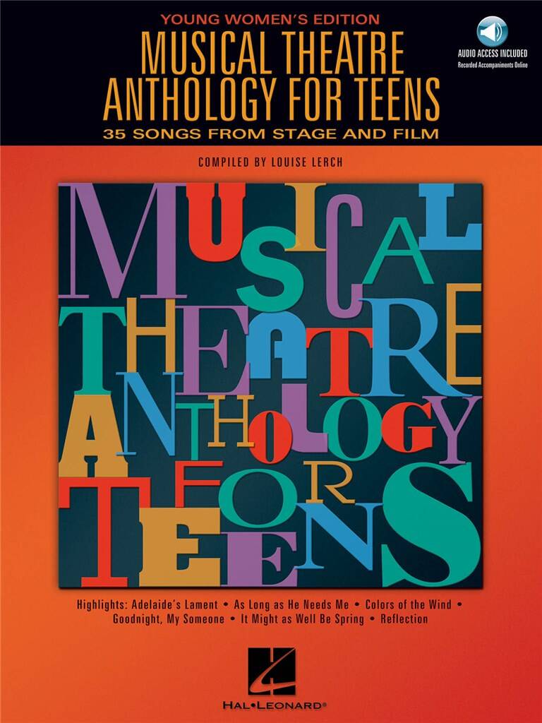Musical Theatre Anthology For Teens Partition
