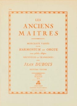 Les Anciens Maitres, Volume 2 Partition Orgue