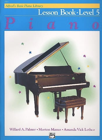 Lesson Book Level 5 - Piano ALFRED Partition Piano