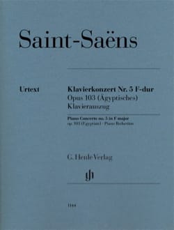 Concerto Pour Piano n° 5 Opus 103 SAINT-SAËNS Partition Piano