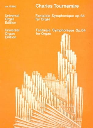 Fantaisie Symphonique Op. 64 Charles Tournemire Partition Orgue