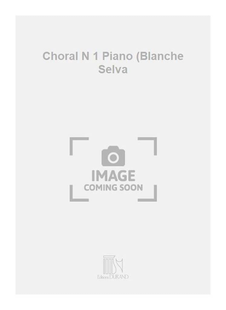 Choral N° 1 - Piano FRANCK Partition Piano