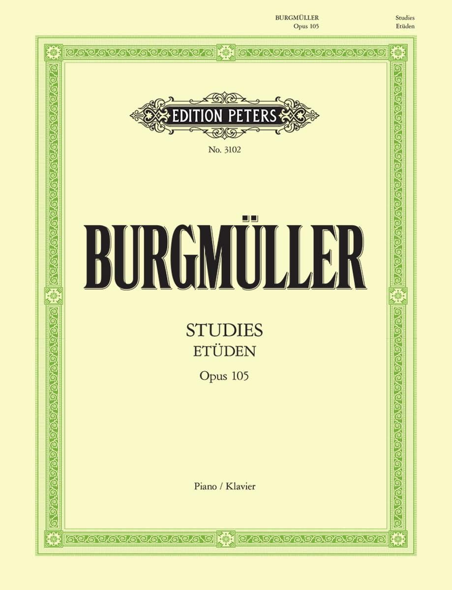 Etudes Brillantes et Mélodiques. Opus 105 - Frédéric Burgmuller