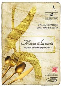 Menu à la carte (12 pièces gourmandes pour piano)