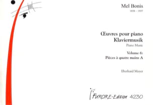 Oeuvres Pour Piano 4 mains A. Volume 6 Mel Bonis Partition Piano