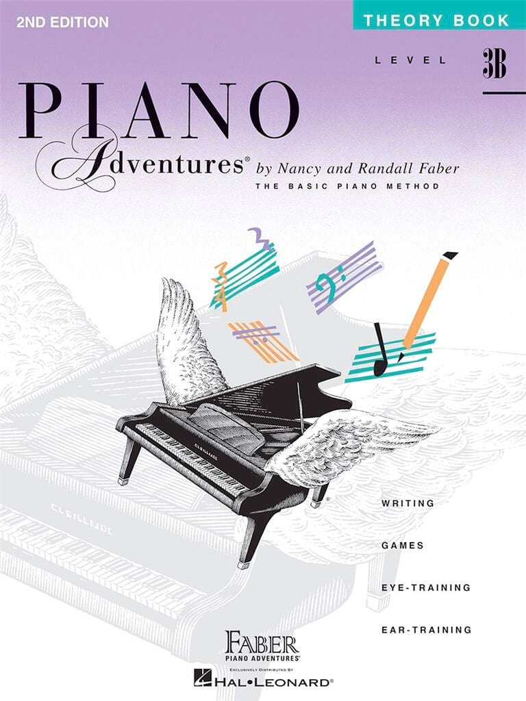 Piano Adventures - THEORY Book - Level 3B 