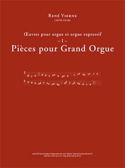 Oeuvres pour orgue. Volume 1 René Vierne Partition Orgue