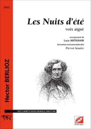 Les Nuits d'été - Voix haute - BERLIOZ - Partition