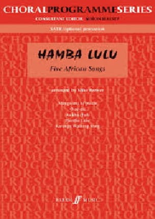Hamba Lulu. SATB Partition Chœur