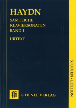Sonates pour piano. Volume 1 HAYDN Partition Petit format