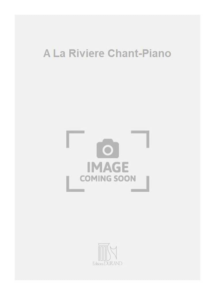 A la Rivière - Henri Busser - Partition - Chœur
