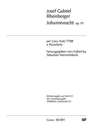 Johannisnacht Op. 91 RHEINBERGER Partition Chœur