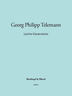 Feuillez l'ouvrage Leichte Klavierstücke - TELEMANN - Partition - Clavecin