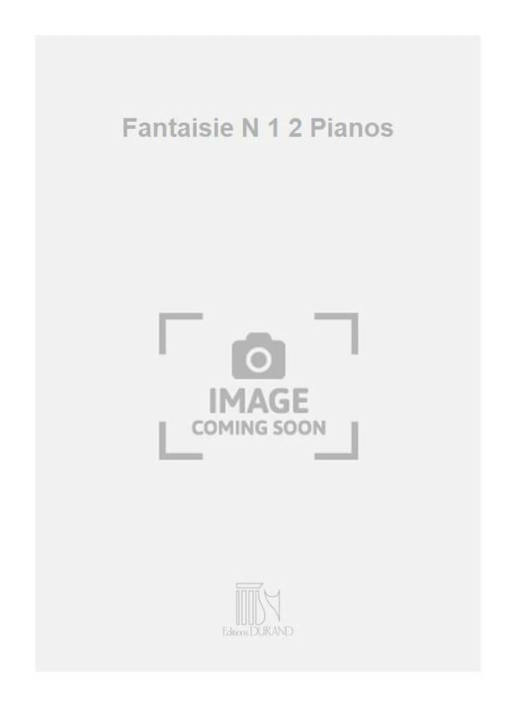 Fantaisie N° 1. 2 Pianos FRANCK Partition Piano